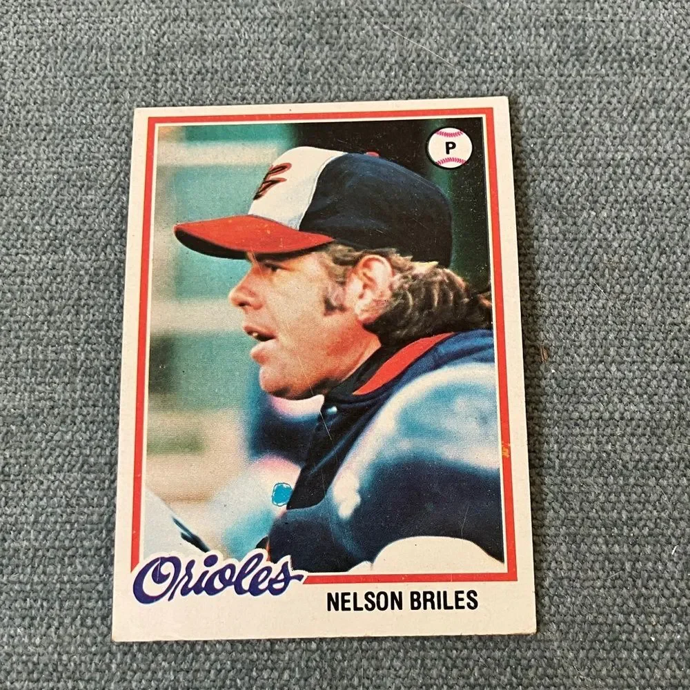 1978 Topps Baltimore Orioles Baseball Card Trading Card